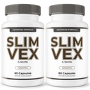 (2 Pack) Slimvex Capsules – Daily Balance & Energy Support Supplement, All-Natural Formula for Healthy Shape, Digestion & Active Lifestyle | Easy-to-Take Pills, Non-Habit Forming (120 Capsules)