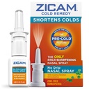 Zicam Cold Remedy No-Drip Neusspray met koeling Menthol & Eucalyptus, Homeopathische, Zinkvrije, Pre-Koud Geneeskunde, Kortsluiting Koud Duur, 0,5 Ounce