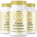 (3 Pack) Pineal Activator Capsules – Natural Pineal Gland Support for Clarity, Focus, Memory Sharpness and Restful Balance | PinealActivator Easy-to-Take Daily Pills, Original Formula (180 Capsules)