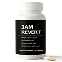 Kleos Cortisol 3 AM Revert, 3 AM Revert Supplement Capsules for Women - Balance Cortisol & Night Relaxation with Ashwagandha, L-Theanine and Magnolia Bark - 60 Capsules (1)