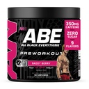 All Black Everything Pre-Workout Powder | Preworkout Energy Drink Mix | 350mg Caffeine | Beta Alanine & Citrulline | Energy Supplement for Men & Women | Baddy Berry | 30 Servings
