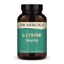 Dr. Mercola L-Lysine, 90 Capsules 1500 mg L-Lysine, Non-GMO, Glutenvrij, Sojavrij