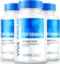 (3 Pack) Viva Prime Capsules - Viva Prime for Men, Viva Prime Daily Nutrition for Overall Wellness and Peak Performance, Advanced Male Formula Pills, VivaPrime Reviews (180 Capsules)