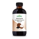 LIFETIME Geactiveerde kokoskool, vloeibaar, ongearomatiseerd (Btl-Glas)