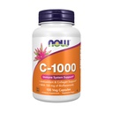 NOW Foods Supplements, Vitamin C-1,000 with 100 mg of Bioflavonoids, Antioxidant Protection*, 100 Veg Capsules (Pack of 12)