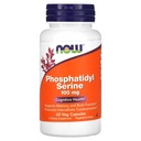 NOW Foods Supplementen, Fosfatidyl Serine 100 mg met Fosfolipide verbinding afgeleid van Soy Lecithin, 60 Veg Capsules