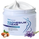 Magnesium Cream for Nerve and Muscle Comfort - Body Soothing Topical Lotion Support with Lavender Shea Butter - Nighttime Relaxing & Calming Foot & Body Rub for Legs Feet Back
