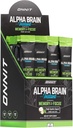 ONNIT Alpha Brain Instant - Coconut Lime Flavor - Nootrope Brain Booster Memory Supplement - Brain Support for Focus, Energy & Clarity - Alpha GPC Choline, Cats Claw, L-Theanine, Bacopa - 30ct