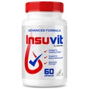 Insuvit Advanced Capsules – Clean Daily Formula with Well-Rounded Blend to Support Healthy Circulation, Natural Energy, and Balanced Levels | Easy-to-Swallow Pills (60 Capsules)