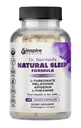 Sleep Support Formula - L-Threonate, Apigenin Melatonin, L-Theanine - 120 Capsules - 4-in-1 Non-Habit Forming Apigenin Supplement - Restful Nights and Refreshing Mornings - by Ginsipre Health