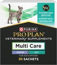 Purina Pro Plan Veterinary Cat Supplements Multi Care Feline Supplement – Digestive Probiotics for Cats – Immune Support Cat Supplement - 30 ct. Box