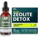 The one healer zeolite & Natural zeolite detox sticks - Zeolite Detox Cleanse with Vitamin B12 & D3 for Families | Simple Parasite Cleanse & Liver Detox Support for Humans | Vegan, Non‑GMO