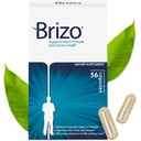 Brizo Prostate Health Supplements for Men - Herbal Capsules for Mens Urinary Health - Reduce Frequent Urination - 1 maand Supply