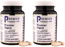 Premier Research Labs Premier Digest Dietary Supplement, 60 capsules (2 Pack)