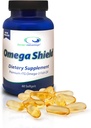 Voordeel van de arts Omega Shield Supplement - 60 Softgels, 30-Day Supply - Premium Mercury-Free triglyceride Omega 3 Visolie voor optimale hart- en ooggezondheid
