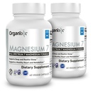 Organixx Magnesium Glycinate Supplement for Support Sleep, Muscle & Heart Health, 7 Type Magnesium Complex with Vitamin B6, Manganese Citrate, Gluten Free, Non GMO, 120 Capsules (60 Capsule 2 Pack)