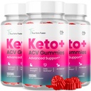 (3 Pack) True Keto Fusion Gummies, Official TrueKeto Fusion Gummys with All Natural Ingredients, Advanced Health and Wellness Vitamin Formula Max Strength Active Lifestyle Multivitamins (180 Gummies)