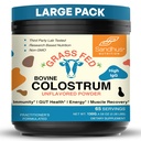 Sandhu's Grass Fed Bove Colostrum Powder for Humans, Adults 