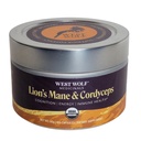 Lion's Mane & Cordyceps Mushroom Extract Powder Capsules| High Potency/Over 30% Beta Glucans| No Fillers| USDA Organic| 120Capules/ 4Months Supply | Eco-Friendly Packaging