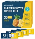 Venture Pal High Sodium Sugar Free Electrolytes Powder Packet, Zero Calories Hydration Packets with Vitamin, Sodium, Potassium & Magnesium, Electrolyte Drink Mix, Vegan, Keto Friendly, 30 Count