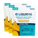 Liquid I.V.® Hydration Multiplier Sugar-Free – Mango Pineapple | Electrolyte Powder Drink Mix | 3 Pack (42 Servings)