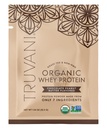 Truvani Organic Whey Protein Powder | Chocolate Peanut Butter | 20g Grass Fed Whey Protein | 1 Serving | USDA Organic & Non-GMO | Gluten Free | No Gums, No Soy, No Stevia, No Added Sugars