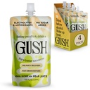 GUSH Pre-Drink Korean Pear Juice Trial Pack | (4 Pouches) Natural Pear Enzyme Drink for Hydration & Wellness | Clean, Gluten-Free, No Artificial Flavors