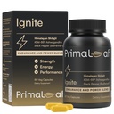 Ignite Energy & Performance Supplement | Natural Energy Booster with Himalayan Shilajit, KSM66 Ashwagandha & Zinc | Stamina, Muscle Recovery & Endurance Support | 60 Veg Capsules