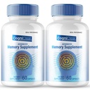 Cogni Clear Capsules, Official Cogni Clear Supplement for Brain Health & Memory Support - Maximum Strength, Advanced Formula Nootropic Pills, All Natural CogniClear Support Reviews (2 Pack)