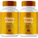 Honey Sharp Capsules, HoneySharp Supplement for Memory and Clarity Support Pills - Maximum Strength, Advanced Formula Nootropic Pills, All Natural Honey Sharp Official Support Reviews (2 Pack)