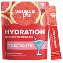 Venture Pal Electrolyte Powder Packets, 16 Count, Single Serve Drink Mix, Variety Pack