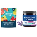 Venture Pal Magnesium Lotion & Sugar-Free Electrolyte Powder Packets