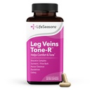 LifeSeasons Leg Veins Tone-R - Supports Vein Health & Circulation - Reduces Spider Veins, Restlessness & Heavy Legs - Enhances Vascular Strength - Diosmin, Horse Chestnut & Turmeric - 60 Capsules