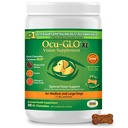 Ocu-GLO Cat & Dog for Eye Support - Supplément de vision à croquer pour les petits et grands animaux de compagnie soin avec lutéine, acides gras oméga-3, extrait de graines de raisin et antioxydants 30 XL Chewables