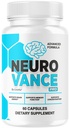 Neuro Vance Pro - Official Brain Supplement Premium Brain & Memory Support Capsulas, All Natural Pastillas Neuro Vance Pro Focus Advanced Formula, 60 Capsules for 1 Month
