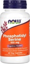 NOW Foods Fosfatidyl Serine, 100 mg, 60 Veg Capsules