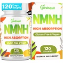Sublingual NMNH 500mg (Dihydronicotinamide Mononucleotide) (120 Servings, NMNH 500mg per Serving) NAD Supplement to Boost NAD Niveaus as We Age, for Anti-Aging, Energy, Immunity, Focus - 120 Tellen