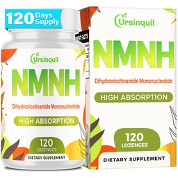 Sublingual NMNH 500mg (Dihydronicotinamide Mononucleotide) (120 Servings, NMNH 500mg per Serving) NAD Supplement to Boost NAD Niveaus as We Age, for Anti-Aging, Energy, Immunity, Focus - 120 Tellen