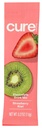 Cure Hydrating Electrolyte Mix | Electrolyte Powder for Dehydration Relief | Made with Coconut Water | No Added Sugar | Vegan | Paleo Friendly | Single Stick - Strawberry Kiwi