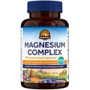 Vitalitown Magnesium Complex Supplement, Magnesium Glycinate, Citrate & Taurate, L-theanine, Ashwagandha, Celery Seed, Vitamin B6, Bone, Mood, Sleep, Heart Health, 90 Veggie Capsules