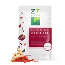 Dr. Zisman ZT Slimming Detox Tea – Goji & Ginger Herbal Tea Blend with Oolong Tea, Goji Berries, Ginger Root & Lemon Peel, Smooth Botanical Loose Leaf Tea for Daily Wellness – 30 Servings