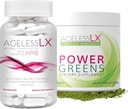 AgelessLX Capsules met Power Greens Superfood Poeder