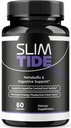Original SlimTide Capsule | Premium Official Slimtide Formula, Natural Ingredients for Overall Health & Balanced Healthy Lifestyle | 60 Capsules Each Bottle (Pack of 1)