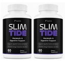 Official Slimtide Advanced Formula for Weight Management, Slimtide All Natural Ingredients, Health & Wellness Supplement with Maximum Strength for Active Lifestyle Reviews Vitamins (120 Capsules)