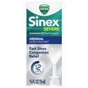 Vicks Sinex SEVERE Nasal Spray, Original Ultra Fine Mist, Decongestant Medicine, Relief from Stuffy Nose due to Cold or Allergy, & Nasal Congestion, Sinus Pressure Relief, 265 Sprays