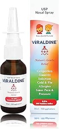 0,5% Povidon-jodium neusspray, snelle relief formule, helpt met dagelijkse congestie, 100 toepassingen, 30ml