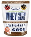 Chocolate Protein Powder, 2lbs – Sugar Free & Gluten Free Whey Protein Isolate Powder, 25g Per Serving, Grass-Fed & Cold Micro-Filtered, Sport Certified, Ideal for Athletes