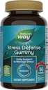 Nature's Way Stress Defense Gummies, Stress Support*, Ondersteunt Balanced Cortisol Response*, met Sensoril Ashwagandha, Vitaminen B6, C, en D3, Raspberry Flavored, 90 Gummies (Verpakking mei Vary)