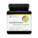 Youtheory Mushroom Immune Complex - Vegan Immune Support Supplement* - Biologische paddo Blend with Chaga, Cordyceps, Lion's Mane, Maitake & More - 60 Vegetarische Capsules