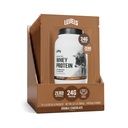 Levels Grass Fed Whey Protein Powder, No Artificials, 24G of Protein, Double Chocolate, 12 Count